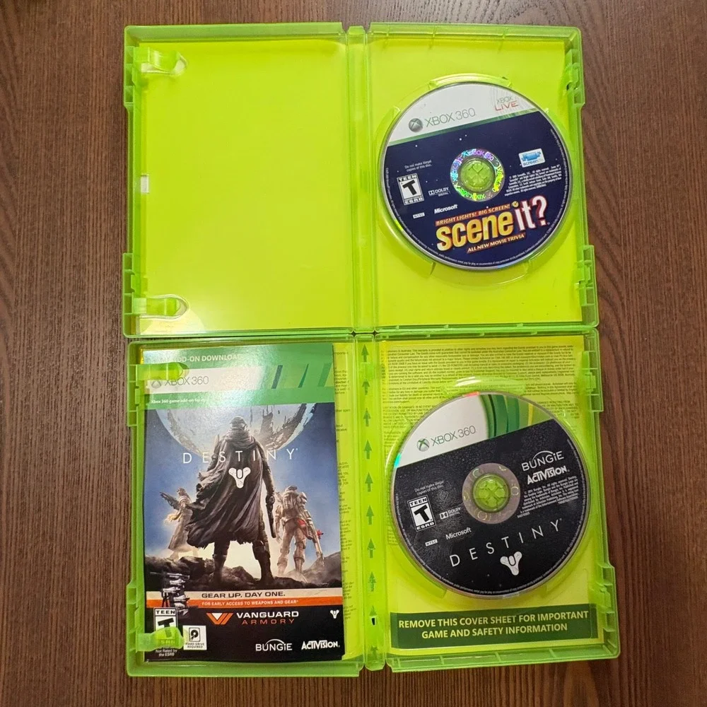 Xbox 360 Game Lot Sims 3 Destiny Terraria Scene It Dance Central Def Jam Rapstar